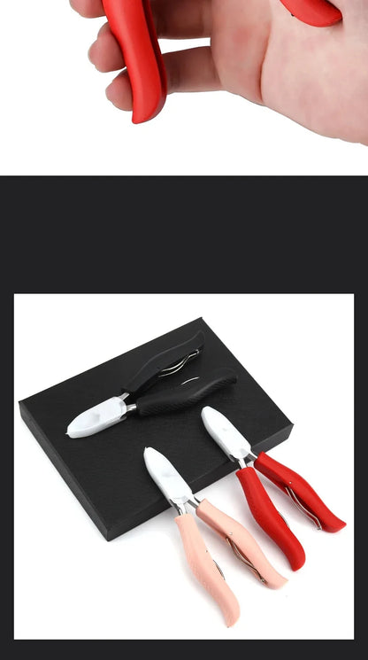 Nail Clipper Set for Ingrown Toenails — Paronychia Correction Nippers, Pedicure & Manicure Tools with Dead Skin Scissors