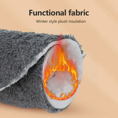 2PCS Self-Heating Thermal Insoles – Winter Warm Wool Memory Foam Shoe Pads for Men & Women Sports Shoes
