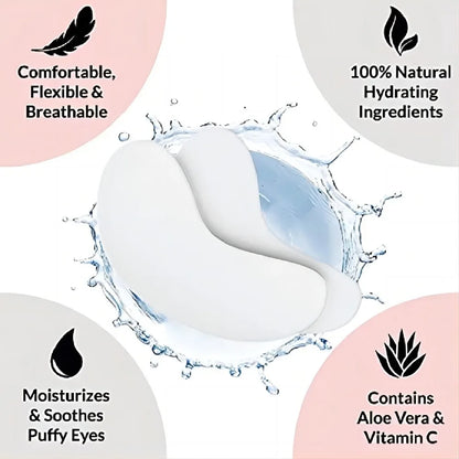 50/200/500 Eyelash Extension Patches — Style Under Eye Pads & Stickers for Grafted Lashes
