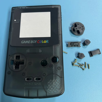 Game Boy Color Replacement Shell - Limited Edition Luminous Housing Case & Accessories