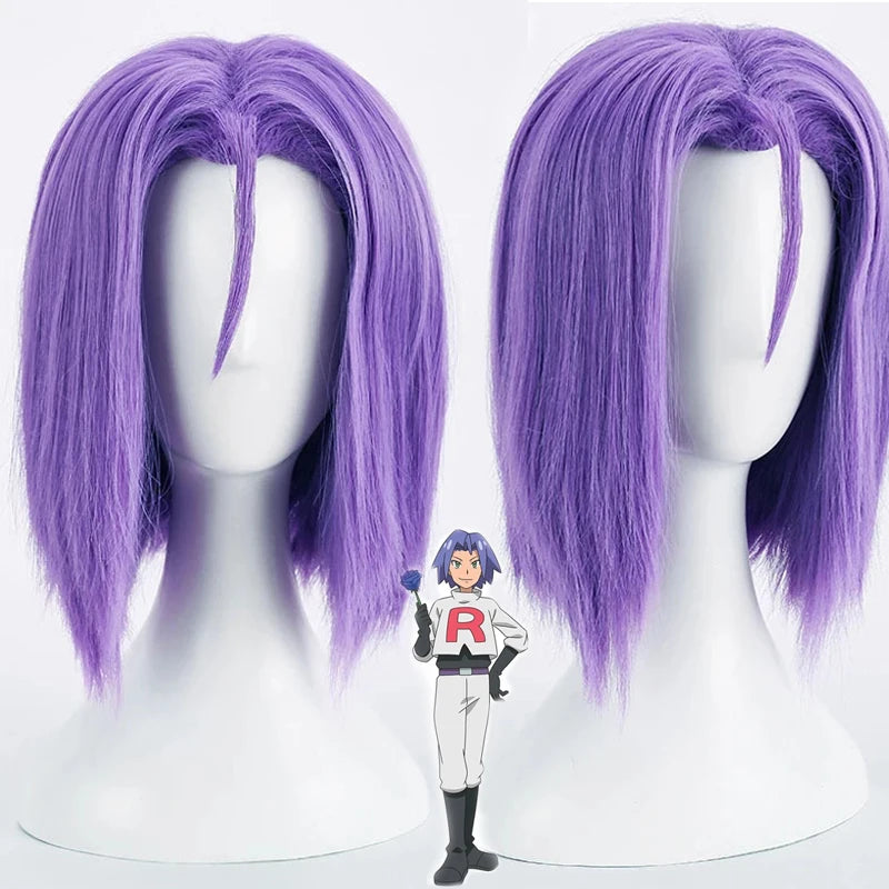 Anime Jessie & James Cosplay Costume – Team Rocket Full Set for Men & Women, Halloween Outfit