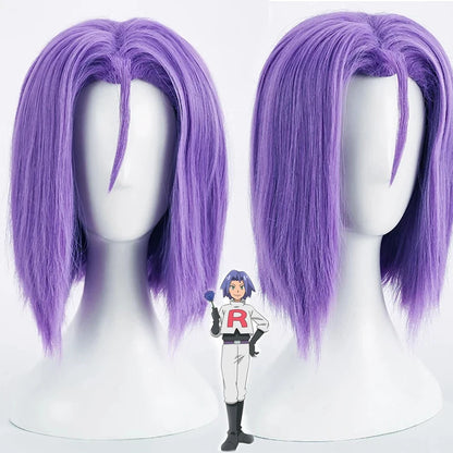 Anime Jessie & James Cosplay Costume – Team Rocket Full Set for Men & Women, Halloween Outfit