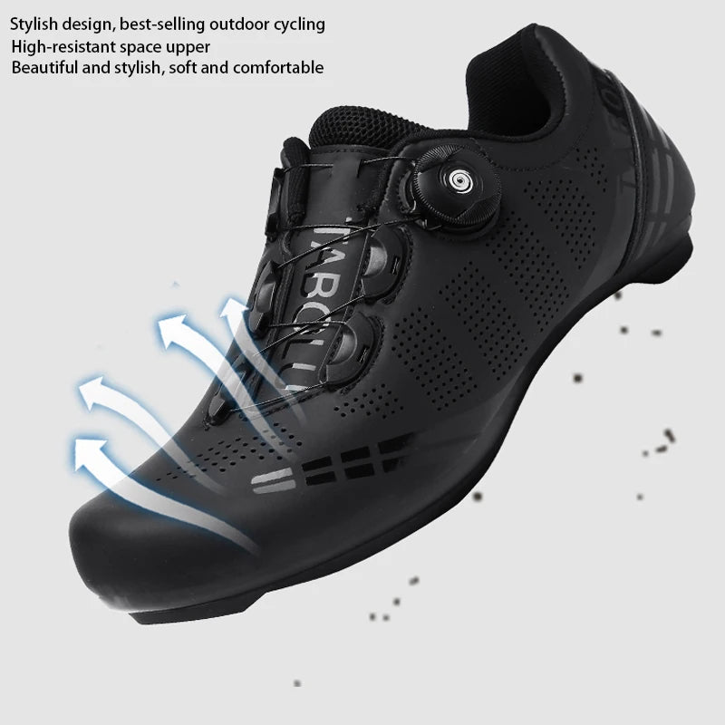 LiXingMing Road Cycling Shoes — Men & Women Racing Sneakers with SPD Cleats