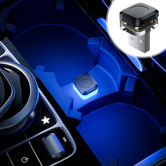 Universal USB Car Interior LED Ambient Light - Colorful Atmosphere Lamp & Decorative Reading Light Accessories