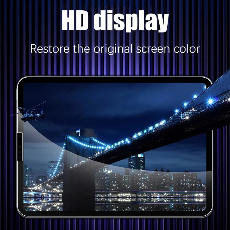 3-Pack Tempered Glass Screen Protector - Apple iPad 10th 9th 8th 7th Mini Air & Pro Series