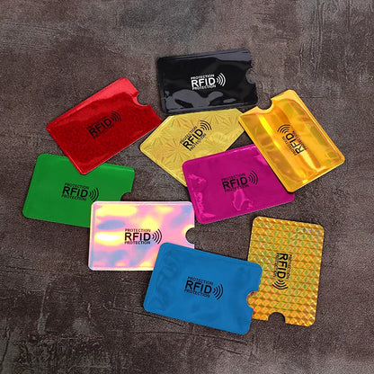 20PCS RFID Blocking Card Holder - Aluminum NFC Anti Scan Protector Case for ID & Credit Cards