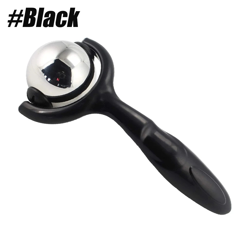 Deep Tissue Massage Ball Roller — Sore Muscle Relief for Neck, Back, Feet & Plantar Fasciitis
