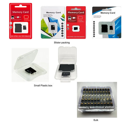 50PCS TF & SD Memory Cards – Class 10 2GB-256GB with Custom Logo for Digital Devices