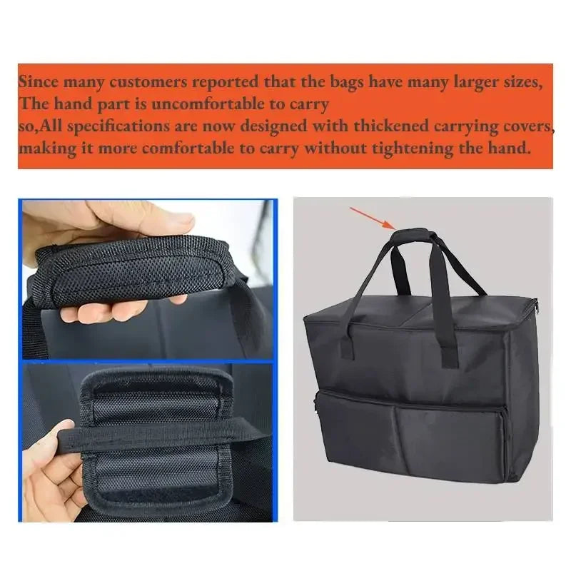 Desktop Computer Protective Bag – Thickened Waterproof Case for Monitor, Keyboard & Micro PC Storage