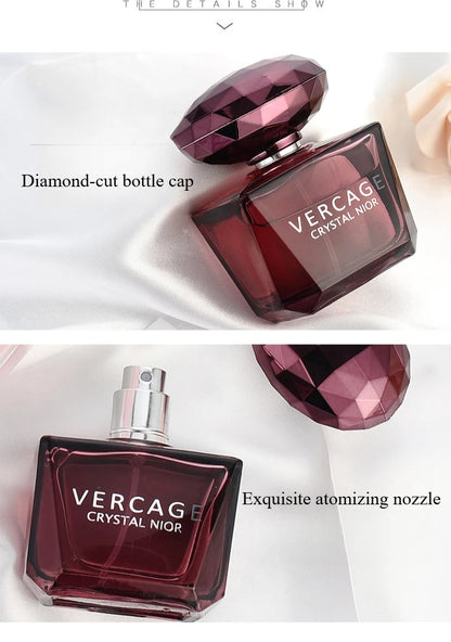 Osmanthus, Peony & Pomegranate Perfume for Women – Crystal Diamond Series Light & Elegant Scent Parfum