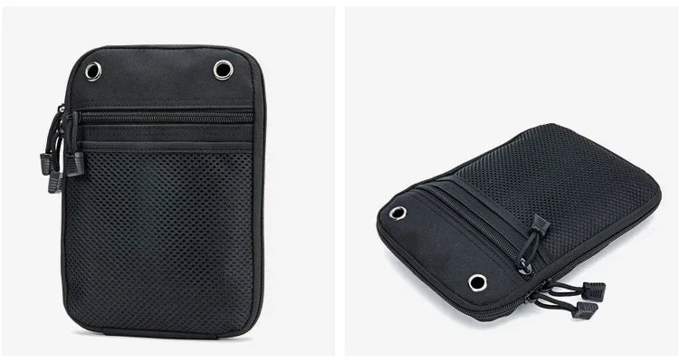 Molle Tactical Concealed Gun Holster Pouch - EDC Magazine & Pistol Carry Waist Fanny Pack for Handguns