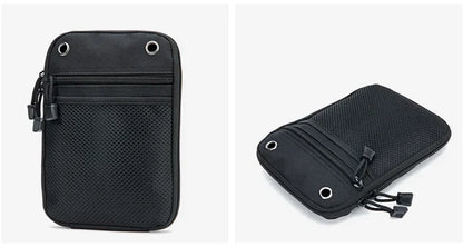 Molle Tactical Concealed Gun Holster Pouch - EDC Magazine & Pistol Carry Waist Fanny Pack for Handguns