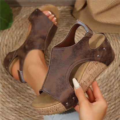 Women’s Summer Sandals – Soft Slide Wedges & Platform Heels, Comfortable Casual Footwear