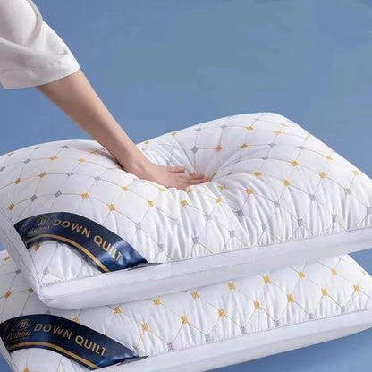 Hotel Cervical Spine Support Pillow – Orthopedic Sleep Aid Pillow for Home & Dormitory, Single Pillow Core