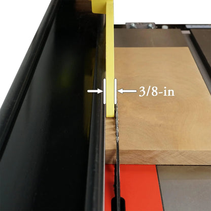 Push Block for Table Saws, Router Tables & Jointers – Offset Handle Push Stick for Safety & Precision