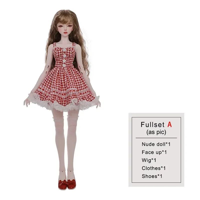 1/4 BJD Doll Carmen A Bariy — High-Quality Ball Jointed Doll Toy Gift for Girls