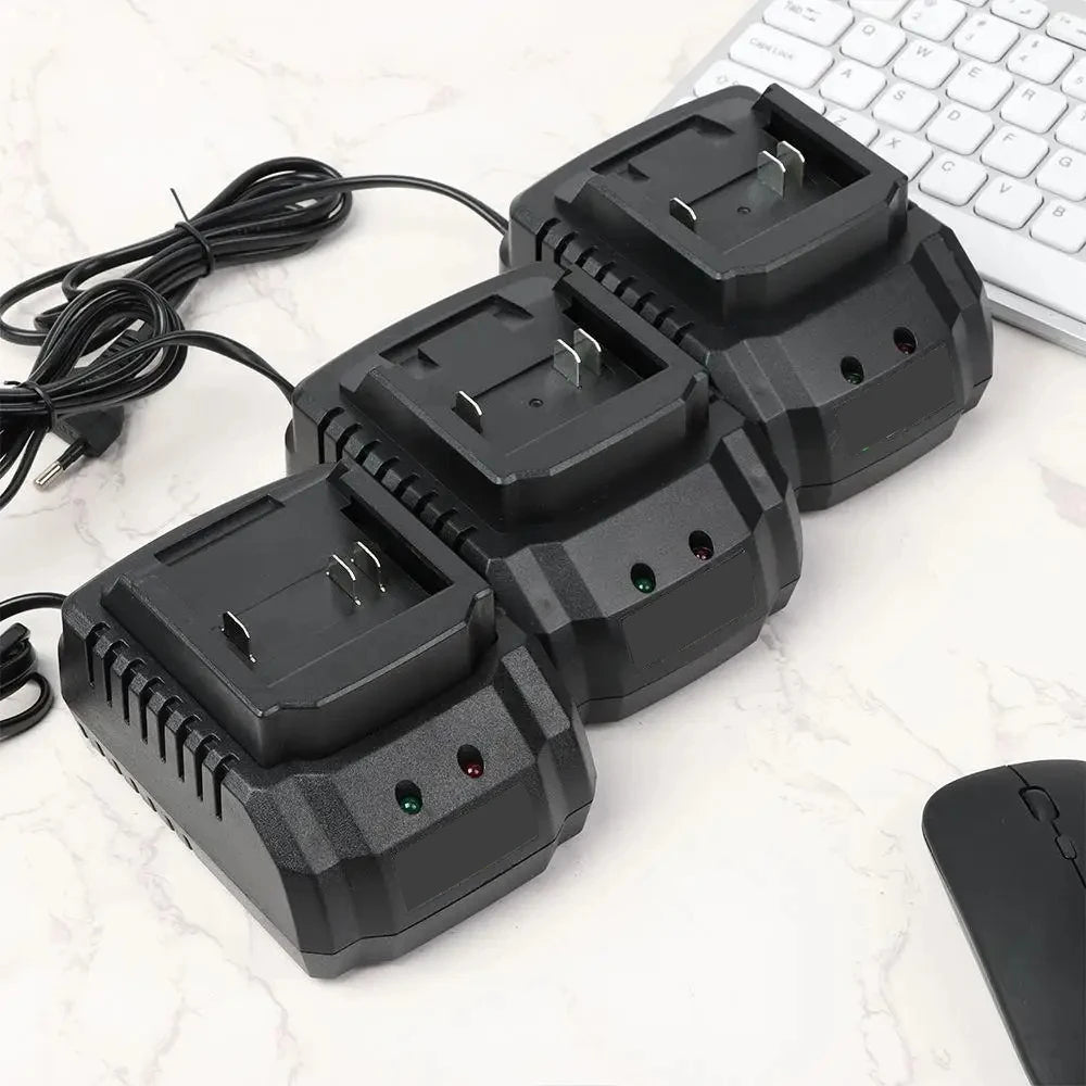 MT Battery Charger for 18V & 21V Electric Drill, Wrench, Angle Grinder – Universal Electric Tool Battery Charger