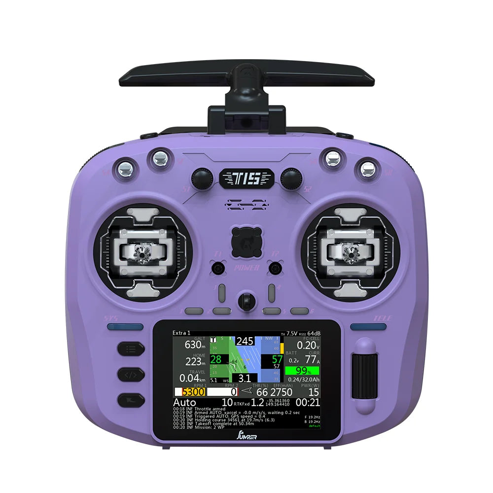 Jumper T15 FPV Radio Controller – Hall Sensor, Color Screen, EDGETX/ELRS for Long Range RC Drone