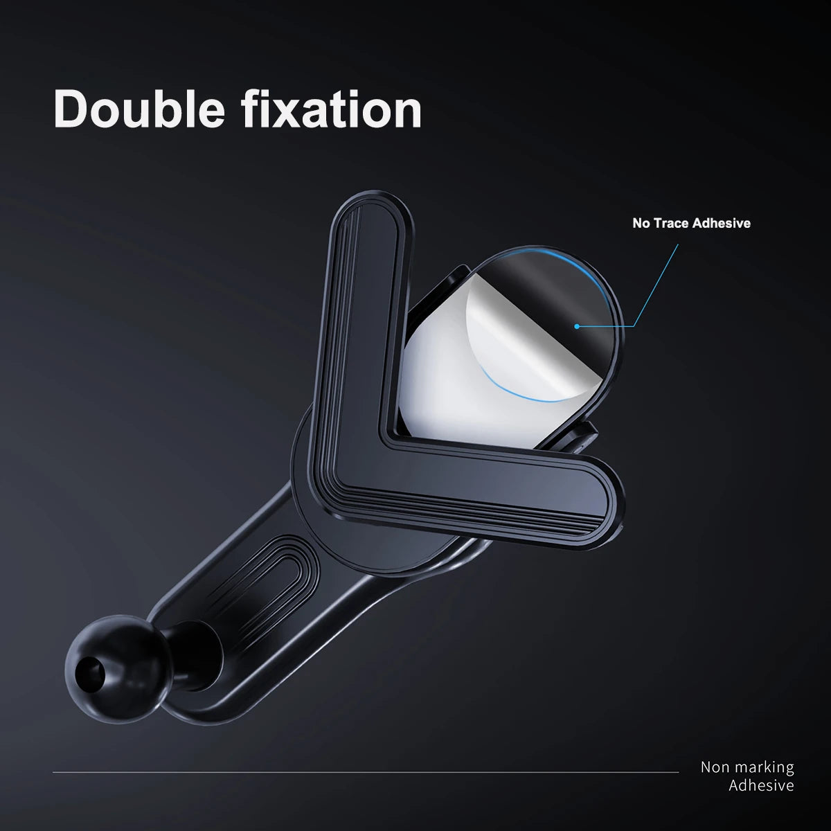 Magnetic Phone Holder for Car Display Screen Side: 360 Degree Rotation Car Mount for iPhone 12, 13, 14, 15 Pro Max - Tesla Accessories