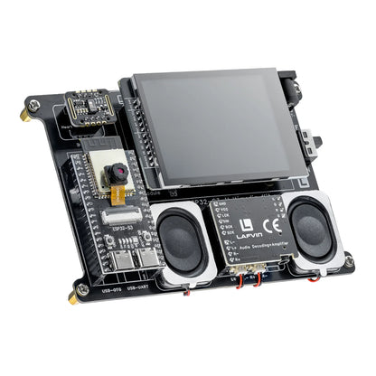 LAFVIN ESP32-S3 Development Kit - Touchscreen Camera Stereo Speaker DIY Multimedia Board