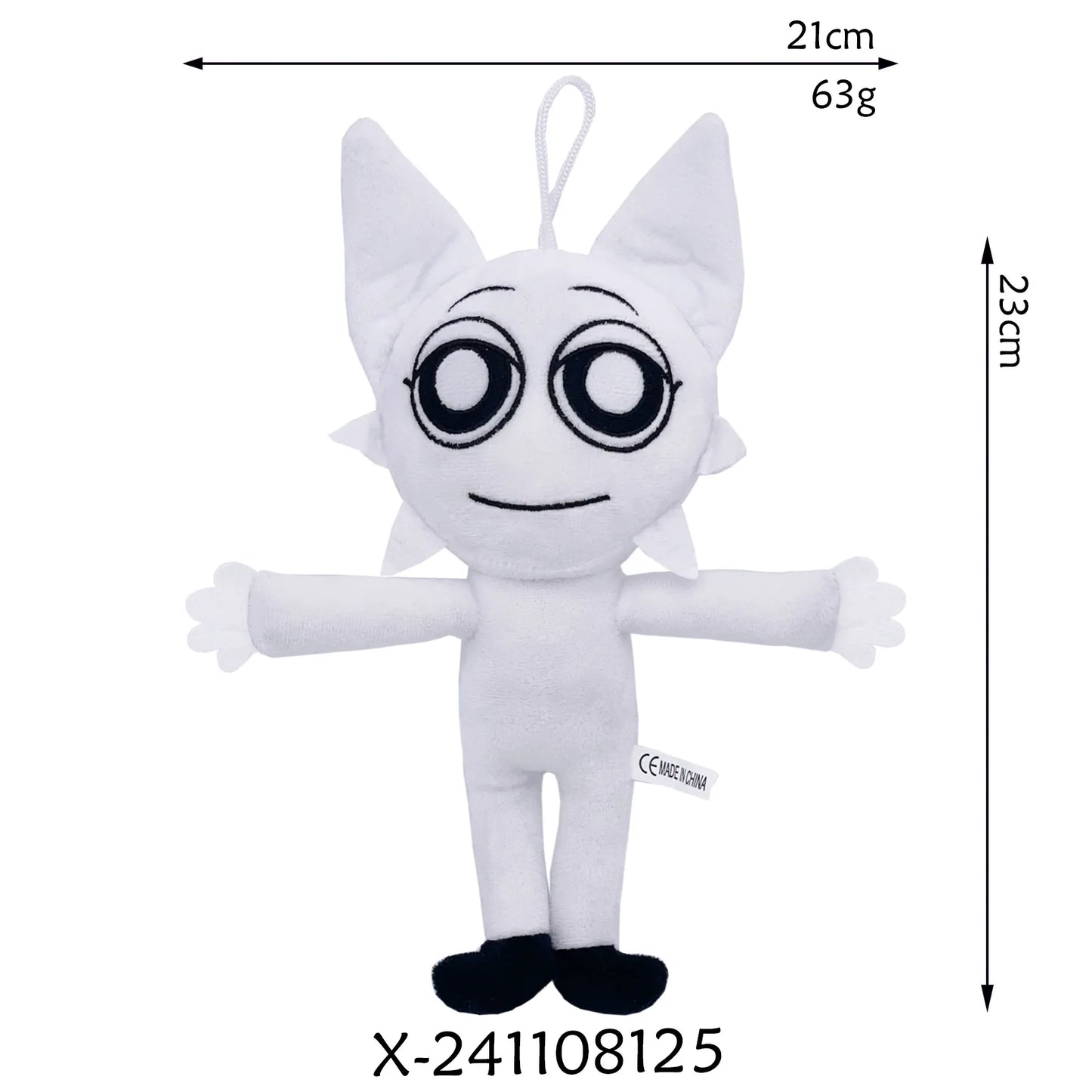 Sprunki Plush Doll Toy — Cartoon Stuffed Pillow for Kids, Birthday & Christmas Gift