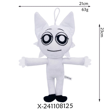 Sprunki Plush Doll Toy — Cartoon Stuffed Pillow for Kids, Birthday & Christmas Gift
