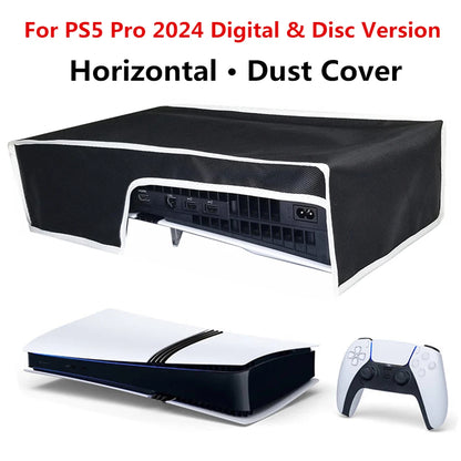 PS5 Pro 2024 Dust Cover — Waterproof Oxford Cloth Protective Case for Digital & Disc Edition Console