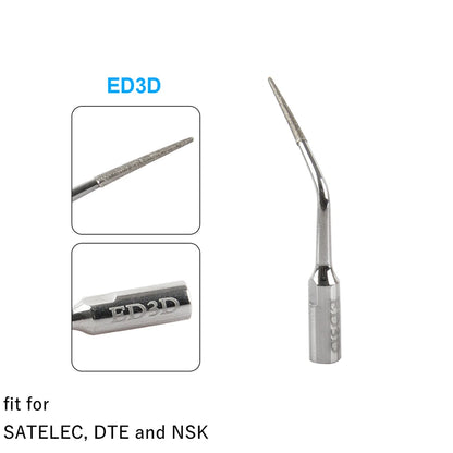 AZDENT Dental Ultrasonic Scaler Tips – Scaling, Periodontics, Endo, Perio Tips for EMS, Woodpecker, DTE, NSK, SATELEC Scalers