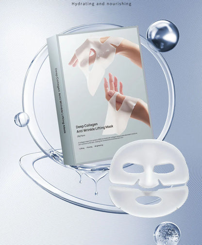 5-Pack Deep Collagen Anti-Wrinkle Face Mask – Overnight Lifting, Firming & Moisturizing