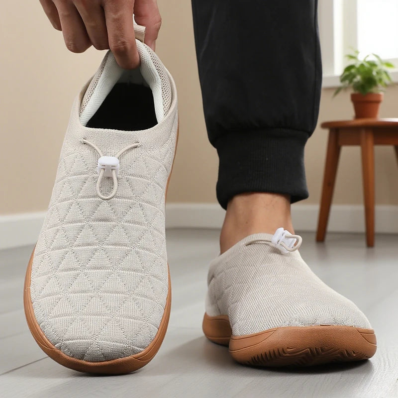 Men's Barefoot Shoes - Wide Toe Box Lightweight Breathable Anti-Slip Minimalist Walking & Running Sneakers