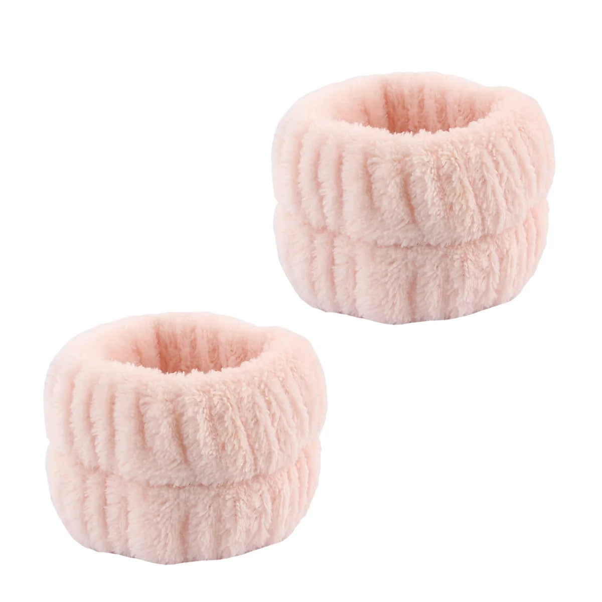 Sponge Spa Headband with Wristbands – Wide Padded Face Washing, Skin Care, Makeup Removal & Shower Headband for Women & Girls