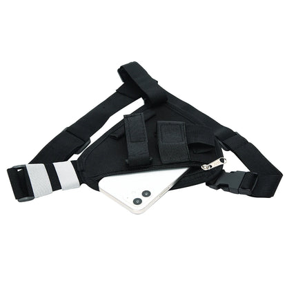 BAOFENG and ABBRREE Tactical Radio Chest Harness – Nylon Vest Rig Pack for BF-888S and UV-5R Walkie Talkies
