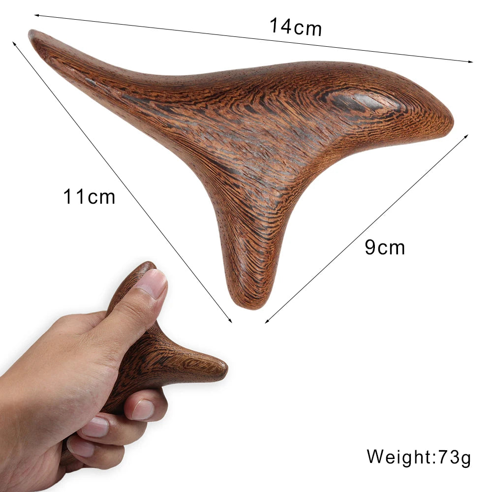 Wooden Lymphatic Drainage & Anti-Cellulite Massage Tools – Gua Sha for Body Shaping & Sore Muscle Relief