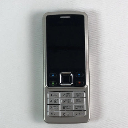 Original Nokia 6300 GSM 2G Mobile Phone – Bluetooth, Multi-Language Keyboard (Russian, Arabic, Hebrew, English), 2007 Used Cellphone