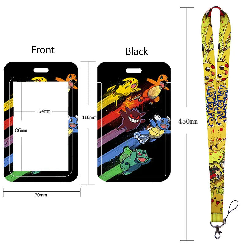 Neck Strap Lanyard for Keys and ID Cards – Badge Holder, Keychain, Key Rings, Fashion Accessory Gift