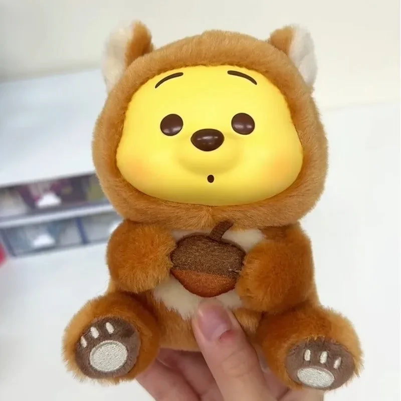 Disney Winnie the Pooh Naughty Party Blind Box – Vinyl Plush Pooh Bear Pendant & Surprise Toy
