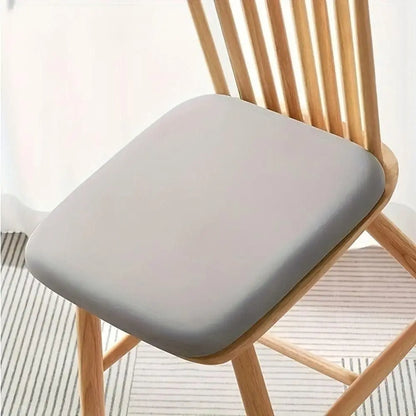 Elastic Memory Foam Seat Cushion – Soft Breathable Bounce-Back Chair Pad for Office & Long Sitting Comfort Support