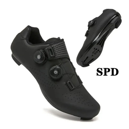 Men’s MTB Cycling Shoes — Flat Road & Trail Bike Sneakers with SPD Pedal Compatibility