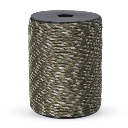 550 Military-Grade 9-Core Paracord Rope - 4mm Outdoor Survival Cord for Camping, Tents & Utility