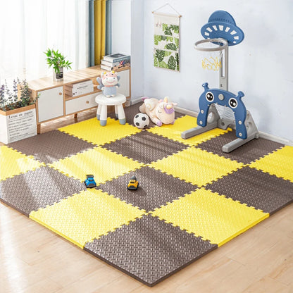 Kids Foam Puzzle Play Mat Tiles – Soft Interlocking Baby Floor Carpet for Children, Home Play Area & Workout Floor Padding