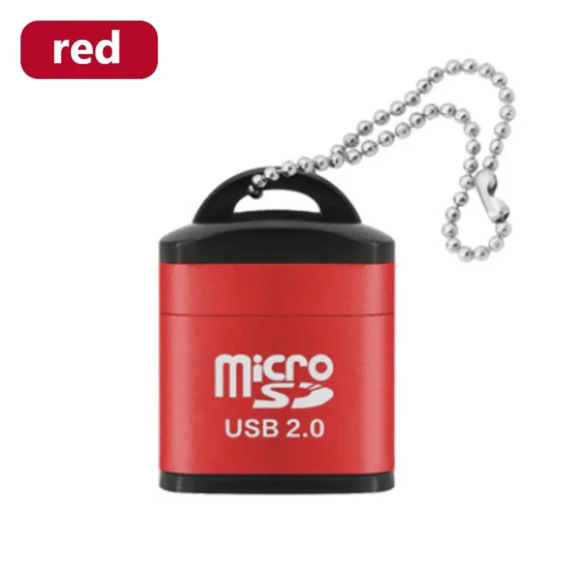 Mini USB 2.0 Micro SD/TF Card Reader - High-Speed Memory Card Adapter for Computer, Desktop, Laptop & Notebook