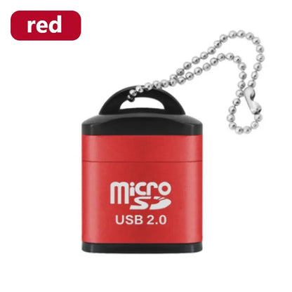 Mini USB 2.0 Micro SD/TF Card Reader - High-Speed Memory Card Adapter for Computer, Desktop, Laptop & Notebook