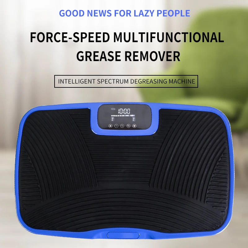 3D Whole Body Vibration Plate Machine — Silent Motor Fat Shaker with Adjustable Speed for Workout & Fitness