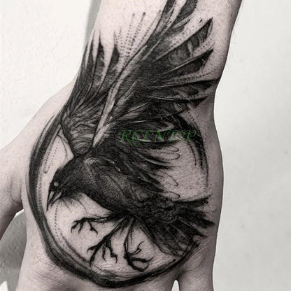 Waterproof Temporary Rose Flower Tattoo Stickers – Fake Flash Body Art for Men & Women Hands and Body