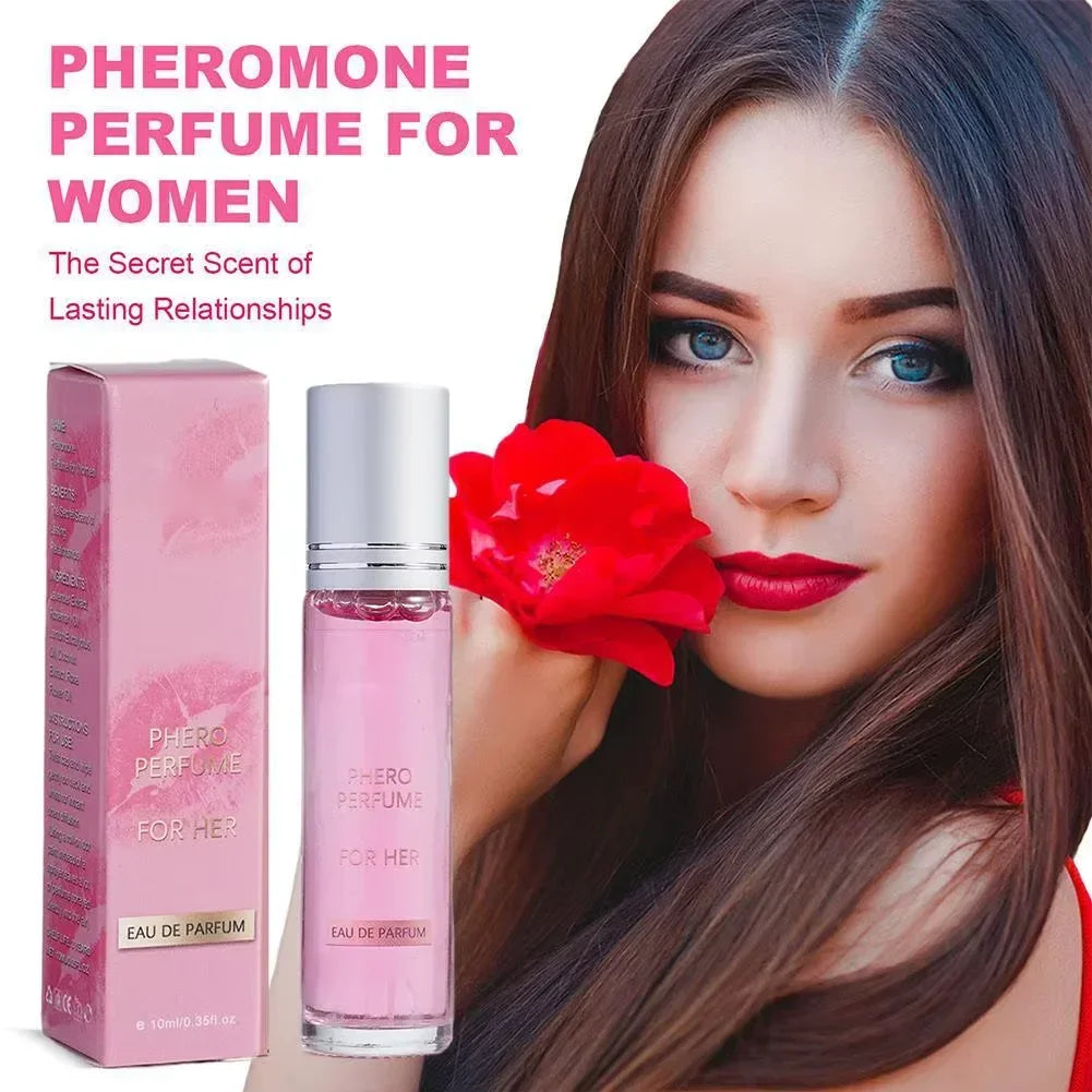 Flirting Pheromone Perfume Oil for Women — Long-Lasting, Sensual Fragrance Stimulating Body Scent