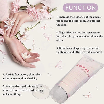 300ml Cooling Hair Removal Gel Cream – Full Body Depilatory Skin Care for Laser Hair Removal & Body Slimming (Men & Women)