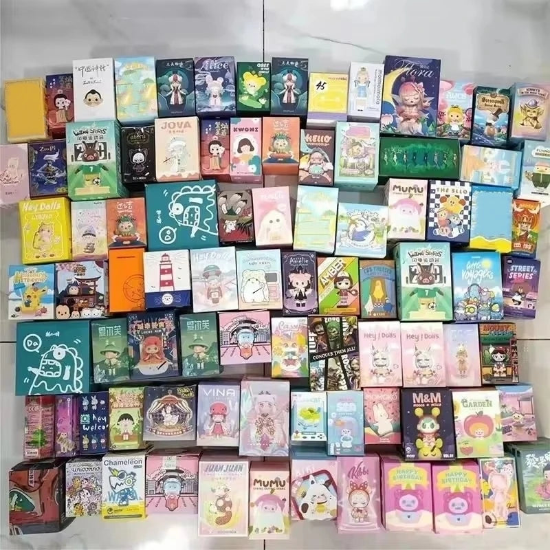 Anime Blind Box Lucky Bag - Random Unopened Collectible Figure Gift for Desktop Decoration & Collection