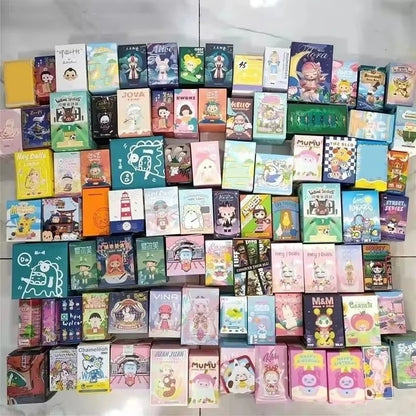 Anime Blind Box Lucky Bag - Random Unopened Collectible Figure Gift for Desktop Decoration & Fans