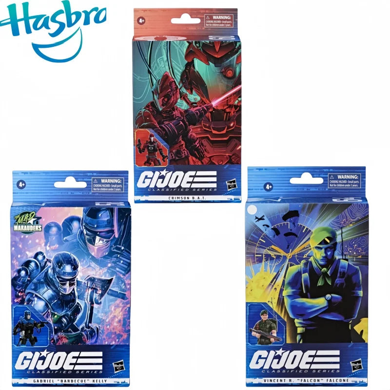 Hasbro G.I. Joe Classified Series Snake Eyes Action Figure 20cm - Anime Style Collectible Toy Gift