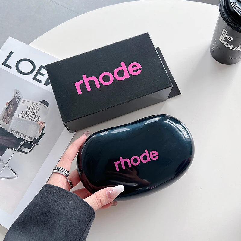 RHODE Magnetic Lip Case - MagSafe Compatible iPhone Cover with Lip Gloss Holder for iPhone 17 Air 16 15 14 13 12 11 Pro Max